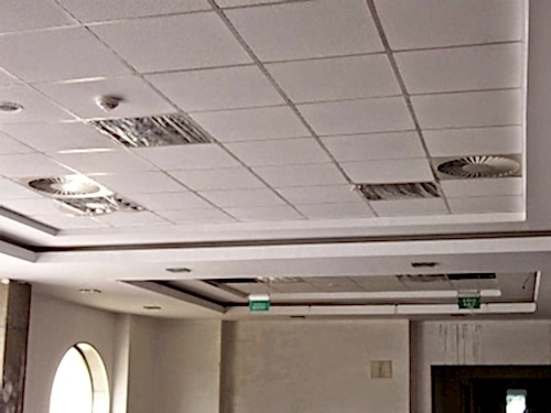 Taş Yünü Kare Tavan -Kadıköy Dizayn Kartonpiyer