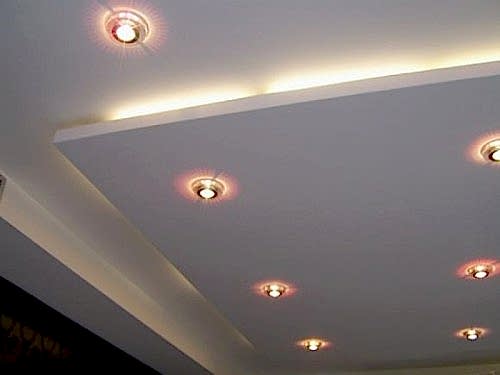 Spot Bantlı Led Tavan -Kadıköy Dizayn Kartonpiyer